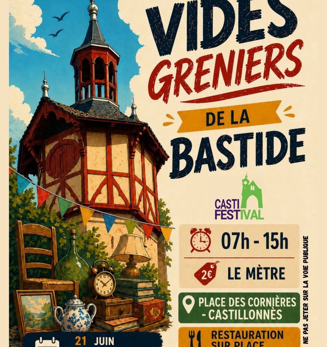 vide grenier castillonnès